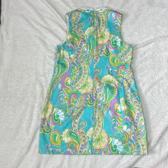 Lilly Pulitzer Alexa Shift Dress marine print - Picture 9 of 11